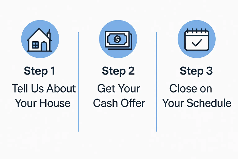 Three step process to sell your house fast in Arkansas with Kade Homes